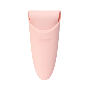 سیلیکون کیس نگهدارنده تیغ صورتی