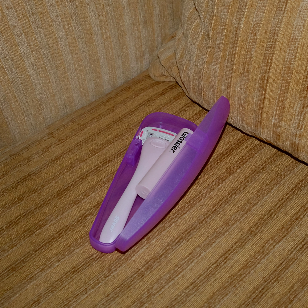 هارد کیس نگهدارنده تیغ بنفش - Image 3