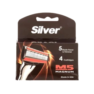 تیغ اصلاح یدک Magnum M5<br>(بسته 4 عددی)